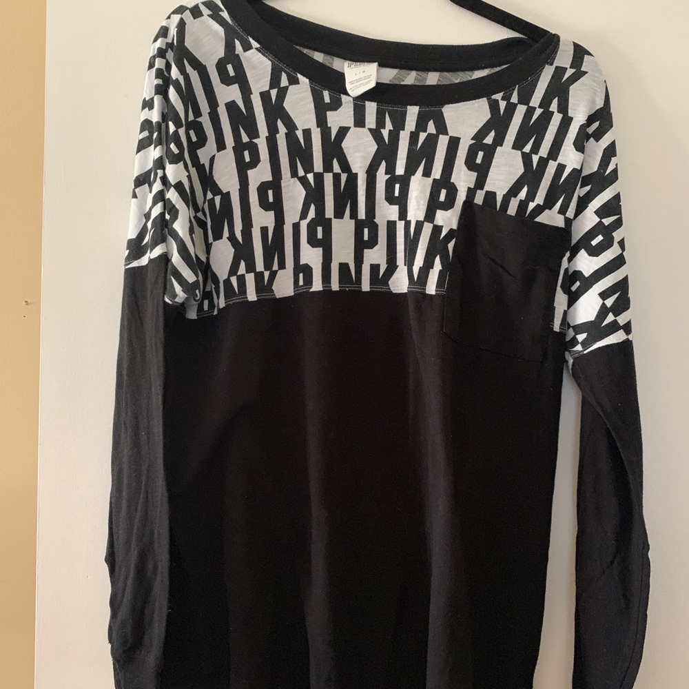 Pink long sleeve shirt